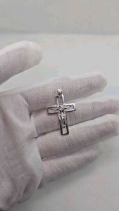 Cross pendant silver (PENDANT ONLY) 92.5 italy silver jewelry (TUNAY NA SILVER)