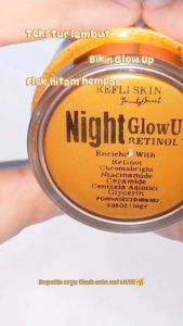 Refli Skin Night Cream Glow Up Brightening & Anti Aging - Kosmetik Herbal Online