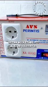 Stabilizer PERINTIS AVS 1000W Stavol Stabilizer Penstabil Listrik Mengatasi Lonjakan Listrik dan Menghemat Daya