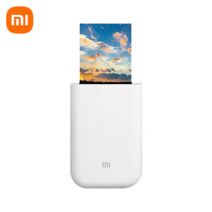 Xiaomi Mi Portable Photo Printer เครื่องปริ้นรูปภาพแบบพกพา เครื่องพิมพ์ AR 313 x 400dpi เครื่องพิมพ์รูปอัจฉริยะแบบพกพา เครื่องพิมพ์ภาพ ZINK กระดาษ 10/50PCS