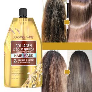 Proinscare Collagen & Gold Quinoa Deeply Repair Hair Mask 500ml