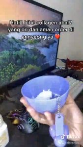 BPOM - Lulur Pemutih Kulit Badan Lightening Body Scrub Bibit Collagen Lation By Yurizumi