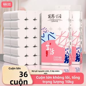 libang | Giấy Vệ Sinh Giá Rẻ Không Lõi 36 Cuộn
