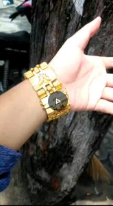 Lắc Tay Đại Bàng Nam Chạm Khía Mạ Vàng 24K Cao Cấp (Có video) - Mang Trên Tay Y Như Lắc Vàng Thật - Lokalo M25822