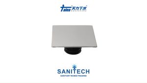 Talea Bathroom Floor Drain Cover – 114.8mm Anti-Odor & Reverse Blocking Cap for Drains (QS387C001)