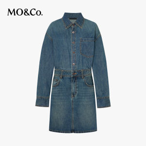MO&Co. | Distressed Layered Dress