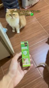 IMUN BOOSTER VITAMIN IMUN KUCING ANJING MENJAGA STAMINA ANTI STRES ANTISAKIT SEHAT PENAMBAH DAYATAHAN TUBUH