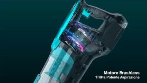 Honiture H10 Cordless Vacuum Cleaner: 400W 30kpa Intelligent LED Screen & Detachable Battery