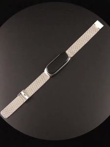 Wearable Luxury Milanese Strap for Xiaomi Mi Band 6 5 4 3 Bracelet Metal Smart Wristband for Mi Band 3 4 5 6 Correa Smart Band