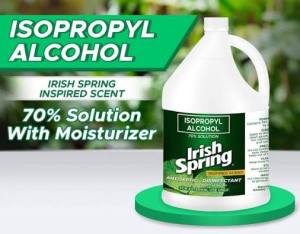 Isopropyl Irish Spring Alcohol with scent 1Gallon