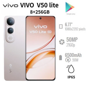 vivo | 2026 new vivo V50 Lite: 6.77-inch 120Hz AMOLED display 6500mAh battery 50MP dualThe gold color is currently outamera 8+256GB