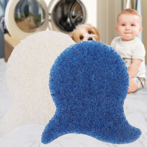 อุปกรณ์เสริมสำหรับซักผ้า ทำความสะอาดจับสำลีขนสัตว์ ซึ่งพัฒนาด้วยเครื่องกำจัดขนสัตว์เลี้ยงแผ่นสำลีเหนียว ซ้ำได้สำหรับเครื่องซักผ้า