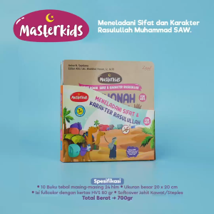 Ziyadbooks - Buku Cerita Anak - Masterkids Meneladani Sifat & Karakter Rasulullah