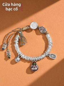WU YUE JEWELRY | Sterling 999 Antique Ethnic Style Womens Bracelet