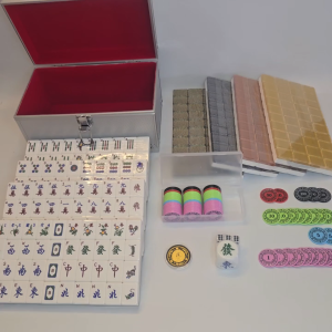 【Merlion Mahjong Club】English Version Mahjong Tiles Set / Crystal / Singapore Style / Full Complete Set / Numeric Nos. No ratings yet 0 Sold