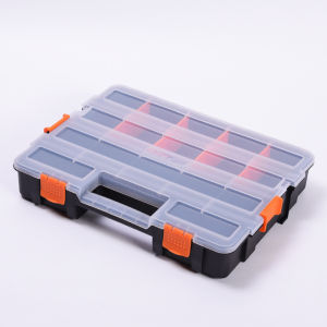 Single/Double Sided Hand-Held Plastic Hardware Tool Accessory BoxElectronic Component Classification Box Parts BoxStorage Box