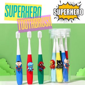 พร้อมส่ง🔥🦕แปรงสีฟันเด็กลายซุปเปอร์ฮีโร่ขวัญใจเด็ก 🦖🦖