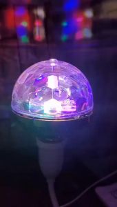 Colorful Rotating Light Bulb KTV sox Color Flashing Stage Room Dancing Magic Ball Lamp Colorful lamp