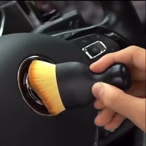 JOS1556 Sikat Pembersih Interior Mobil Gagang Pendek / Kuas Pembersih Mini Bahan Nilon