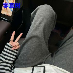 High Waist Straight Leg Casual Pants Womens Autumn Loose Fit Wide Leg Pants Slimming Effect Comfortable Casual Trousers