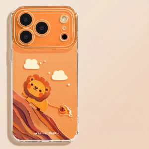 YOUSIDUN | Cute Clear Full Cover Shockproof With Lanyard Couples Aesthetic iPhone Case