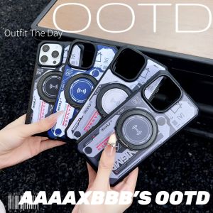 เคสโทรศัพท์กันกระแทก360เกราะที่ทนทานสำหรับ iPhone 16 13 14 15 Pro Max 17 Pro Max 17 AIR Metal อลูมิเนียมฝามีขาตั้งกันกระแทก