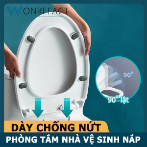 Chống trượt nhà vệ sinh bao gồm im lặng cài đặt đơn giản Bệ ngồi Toilet Phòng Tắm mở rộng ARC ghế thuôn dài hình bầu dục đóng cửa nhà vệ sinh nhà vệ sinh bao gồm