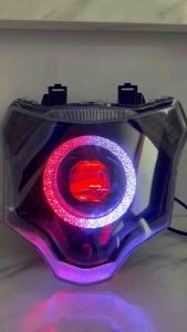 Lampu Depan Vixion New NVA Advanced 2015 Custom Biled & Matrix Ring
