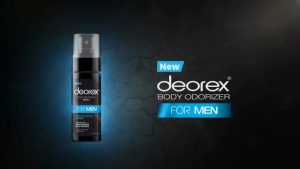 DEOREX Body Odorizer Spray For Men 60ml | Deodorant - Penghilang Bau Ketiak & Bau Kaki & Bau Badan