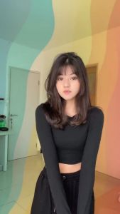 (COD) LMJ Fashion Lady Crop Top / Atasan Wanita #0481