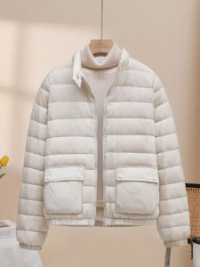 Shalldoer | Minimalist Plain Short Elegant High-Quality Stand-Collar Coat