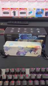 Loa di động ngoài trời Xdobo BMTL World Công suất 20W Bluetooth 5.0 chống nước IPX7 loa siêu trầm USB di động loa tiệc bass mini không dây - Chính hãng bảo hành 12 tháng