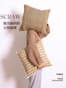 Phong Cách Zen Handmade Cushion Mùa Xuân 2025 Mùa Xuân 2025 Khăn Trải Bàn Tròn Mềm Mại Thoải Mái Thoáng Khí