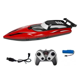 CONUSEA | Rc Speed Boat Remote Control Boat Dual Motor 10Km/h High Speed Radio Controlled Speedboat Mini Rc Ship Outdoor Water Pool Toys