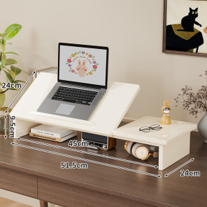 MUGG | Height-Adjustable Elevated Stand Multiple Levels Notebook Cooler Rack