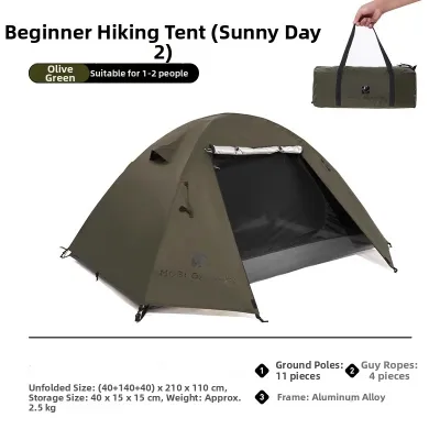 Mobi Garden | UV Protection Lightweight Hiking Tent Waterproof and Thickened