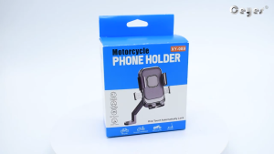 Motorcycle Phone Holder Bicycle Phone Stand Ride Navigation Stand 360 Degree Rotation Mirror Mount