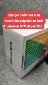 MP-01 SOHA A5 Charger Universal 80W 20 Port USB 16 Ampere Fast Charging + Outputnya Automatic