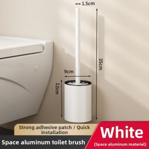 All Corner Cleaning Long Handle Wall Mounted Toilet Brush