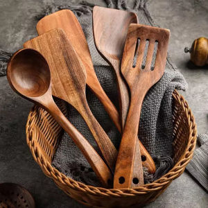 Durable Teak Wooden Spatulas: Eco-Friendly Kitchen Tools