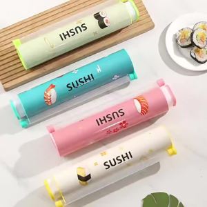 【C】Quick Sushi Maker DIY Roller Rice Mold Meat Vegetable Rolling Sushi Device Making Machine Bento Kitchen Accessories
