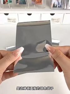 (10 Pcs) Plastik Sachet Bag Alumunium Foil Lem Perekat | Plastik Kemasan Alumunium Foil Opp | Saset Kombinasi Aluminium Foil Metalized Non-Ziplock