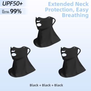 WANBAOLV | UV Protection Cool Breathable Neck Covering Face Mask