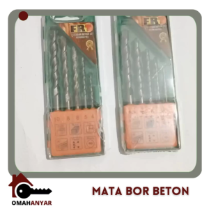 Mata Bor Beton Tembok Set Isi 5pcs