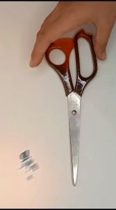 Gunting serbaguna/ Scissors 10cm Stanless Steel gg fiber Grosir