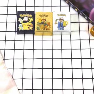 การ์ดโปเกม Pokemon Cards 55 ล้าน โลหะ สีทอง สีเงิน สีดํา การ์ดพลังงาน คอลเลกชัน รุ่นภาษาอังกฤษ