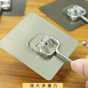 Miếng Dán Dự Phòng Treo Kệ Tam Giác Móc Gài Giá Kệ Inox Tráng Gương Phủ Bạc Siêu Dính Chịu Tải Tốt