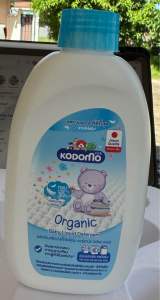 Kodomo โคโดโม น้ำยาซักผ้าเด็ก ออร์แกนิค โอลีฟ ออยล์ สำหรับเด็กแรกเกิด ขนาด 200 มล. 1 ขวด