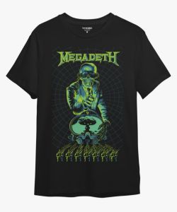Kaos T Shirt band Megadeth Heavy metal rock distro