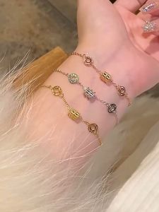 Gelang Titanium Wanita Model Tabung Terbaru Anti Karat